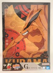 BANDAI SPIRITS 이치 반 쿠지 NARUTO-나루토- 질풍전 닌노 인연 G상 九喇嘛 클리어 포스터