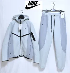 新品 NIKE テックフリース セットアップ L IF1326-034 IF1324-034 フリース ウィンドランナー オープンヘム パンツ 上下