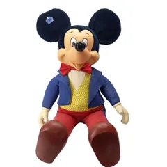 ディズニー ミッキーマウス ぬいぐるみ ヴィンテージ