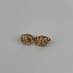 Dior CDロゴ ラインストーン ピアス 片耳用 - メルカリ