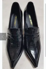 チャンキー 厚底 ヒール 8cm 245