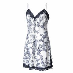 サテンスリップ 透けない セクシー ランジェリー ベビードール 大きいサイズ 光沢 上品 エレガント かわいい スリット リボン タイト 勝負下着 インナー su960