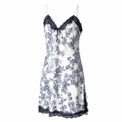 サテンスリップ 透けない セクシー ランジェリー ベビードール 大きいサイズ 光沢 上品 エレガント かわいい スリット リボン タイト 勝負下着 インナー su960