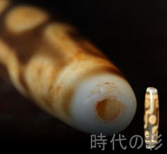 最高品質❣️玉髄バイカラー双皇帝龍天珠 5-53 - メルカリ