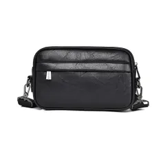 【数量限定】カジュアル Mini収納可 フォーマル Ipad 手持げバッグ ビジネス 小さめメッセンジャーバッグ 胸バッグ 通学 ボディバッグ ミニ斜め掛け 通勤 3wayセカンドバッグ メンズ 肩掛けバッグ ワンショルダーバッグ 革 自転車かばん [Ｗｈａｔ