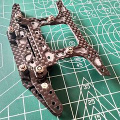 タミヤ ミニ四駆 95689 MSグレーホワイトシャーシ ＆ サンダーショット