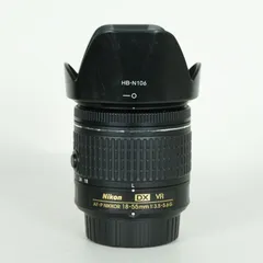 [良品｜フード付] Nikon AF-P DX NIKKOR 18-55mm F3.5-5.6G VR | ニコンFマウント
