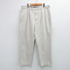 W37/古着 ラルフローレン ブランド チノ パンツ チノパン メンズ 90年代 90s コットン 薄ベージュ 25nov11