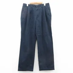 W33/古着 ドッカーズ パンツ メンズ 00年代 00s コットン 紺 25nov11
