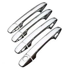 プリウスα 40系 41系 メッキ ドアハンドル カバー 純正適合 外装 ドアノブ ガーニッシュ 8ピースセット ドアパネル カスタム パーツ 40系 41系 プリウス α ZVW40 ZVW41 アクセサリー