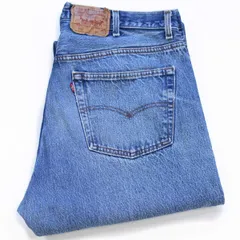80s USA製 Levi'sリーバイス 501 ペンキ飛び デニムパンツ ヒゲ W40 L34★204 ビンテージ ジーンズ ストレート ハチマル ビッグサイズ