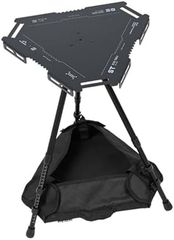 美品】三脚テーブル（ブラック）CAMP GEEKS アシノプレート付き - メルカリ