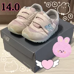 new balance ニューバランス ベビースニーカー 靴 ピンク 14