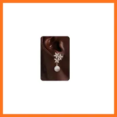 【新品】 JeryWe 真珠 ピアス レディース スタッド ゆれる 一粒 ジルコニア パール シンプル おしゃれ 人気 シルバー ゴールド 日常 ジュエリー 0