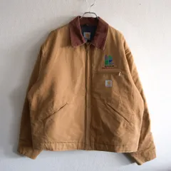 【美品/USA製】Carhartt【 DETROIT JACKET デトロイトジャケット】J001 BRN XL ブラウン ダック カーハート 古着 26010425