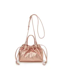 【在庫処分】2WAY 巾着 TOPKAPI】シュリンクレザー ショルダーバッグ 【TREASURE