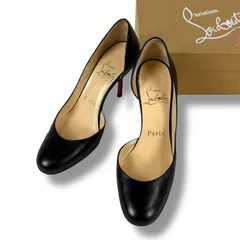 Christian Louboutin クリスチャンルブタン　パンプス　Merry Goround 85 ブラック　35H 35ハーフ　ピンヒール