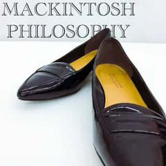 MACKINTOSH PHILOSOPHY マッキントッシュフィロソフィー　エナメルパンプス パンプス レディース 23.5cm ブラック  レディース 靴