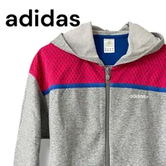 adidas アディダス グレー メンズ トップス パーカー 長袖 ユニセックス 【Lサイズ】0000943OC