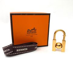 HERMESエルメスカデナ121番ゴールド24Kメッキ 南京錠 単体 3個 - メルカリ