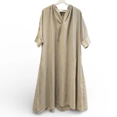UNITEDARROWS ユナイテッドアローズ ASAMIドルマンスキッパーワンピース 1526-199-5333 ペチスカート付き 2024年製 ベージュ size36 レディース 夏 ゴーゴー古着久喜倉庫店 草3089