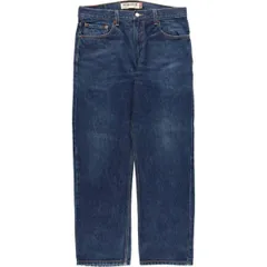古着 リーバイス Levi's 505 REGULAR FIT バットダイ テーパードデニムパンツ メンズw34相当/eaa528707