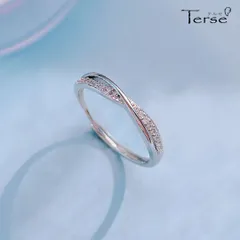 クロス リング ウェーブ CZダイヤ 鏡面仕上げ アシンメトリー 指長効果 キュービックジルコニア スマート レディース 上品 モダン プレゼント ギフト バレンタイン 卒業式 入学式 新作 大人可愛い 指輪 輝き 送料無料 即購入OK 最短当日〜翌日発送