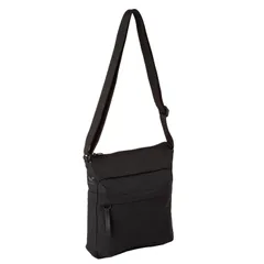 【人気商品】軽量 ボトルホルダー ミラ フロントポケット ショルダーバッグ No.17531 [ワールドトラベラー] レディース