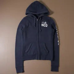 ホリスター ネイビー フーディー ジップアップ
