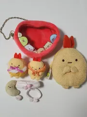すみっコぐらし えびふらい ポーチ ぬい 2種 ハートポーチ バスセット まとめ