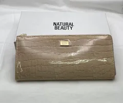 ▽未使用品　NATURAL BEAUTY　ナチュラルビューティー　長財布　ピンク　10319のサムネイル