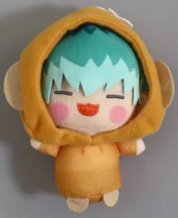 [중고] 봉제 장난감 마스코트 · 봉제 장난감 배지 시라 아게 기아 × 오사루노 몬키치 잘자 봉제 장난감 마스코트 [히프노시스 마이크-Division Rap Battle- SANRIO NAKAYOKU EDIT 2023]