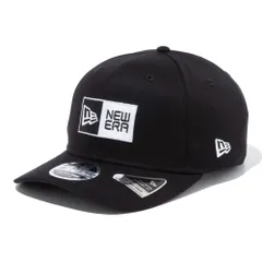 ニューエラ 9FIFTY ストレッチスナップ ボックスロゴ ブラック 1個 New Era 950SS NEW ERA BOX BLK WHI 25J 1pc
