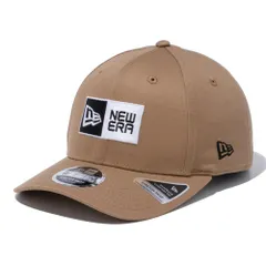 ニューエラ 9FIFTY ストレッチスナップ ボックスロゴ カーキ ブラック 1個 New Era 950SS NEW ERA BOX KHA BLK 25J 1pc