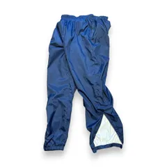 90s 00s NIKE 銀タグ サイドジップ ナイロンパンツ トラックパンツ 刺繍ロゴ ギミック テックパンツ Y2K SK8 B-boy スケーター ストリートファッション  古着 vintage