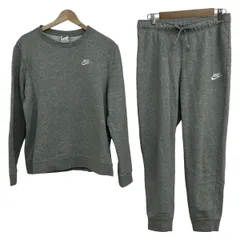 NIKE(ナイキ) レディースパンツセットアップ レディース美品  - ライトグレー ウエストゴム/スウェット
