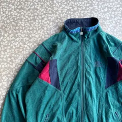 UMBRO / 90’s velour track jacket size XL オールドアンブロ　希少XLサイズ　ターコイズ　オーバーサイズ　ベロア　トラックジャケット　刺繍ロゴ　ジャージ　ストリート