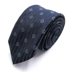 メンズビギ ブランド ネクタイ  ドット柄 シルク  PO メンズ ネイビー MEN'S BIGI 【中古】のサムネイル