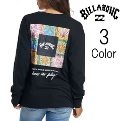 ビラボン Billabong レディース SQUARE LOGO BOY FIT LS TEE ロンＴ 長袖Tシャツ bg013050
