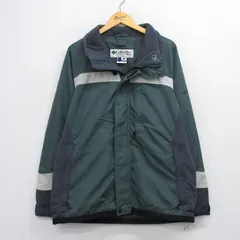 XL/古着 コロンビア 長袖 ナイロン ジャケット メンズ 00年代 00s 緑他 25nov15