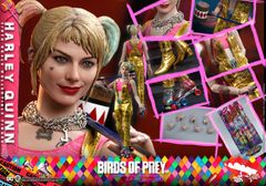 ホットトイズ MMS565 ハーレイ・クイン ゴールド・サロペット版 1/6 