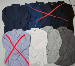 ユニクロ オックスフォードシャツ M まとめ4点