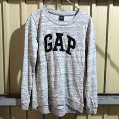1569 Gap トレーナー グレー S ギャップ スウェット ワンポイントロゴ 古着卸 アメリカ仕入