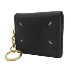 【新品】メゾンマルジェラ S56UI0128 P4985 T8013 (ブラック) カードケース Maison Margiela 11 レザー 4ステッチ カードホルダー レディース