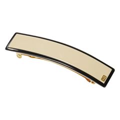 美品☆LISERAI バレッタ 7cm アイボリー - メルカリ