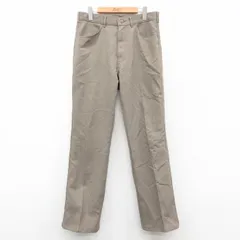 W32/古着 リー Lee パンツ メンズ 80年代 80s タロン ベージュ系 25nov17
