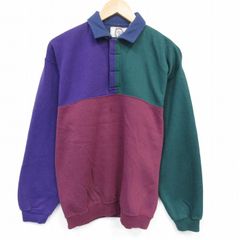 希少XL】90s バーバリアン カナダ製 クレイジーパターン ラガーシャツ