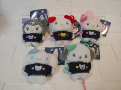 サンリオ ハローキティ クロミ マイメロディ シナモロール ポチャッコ キーホルダー キーリング ぬいぐるみ 新品