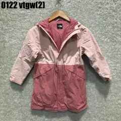 THE NORTH FACE ザノースフェイス ピンク バイカラー WHO ウィンドブレーカー ジャケット 子供用