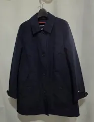Tommy Hilfiger ネイビー レディース トレンチ コート